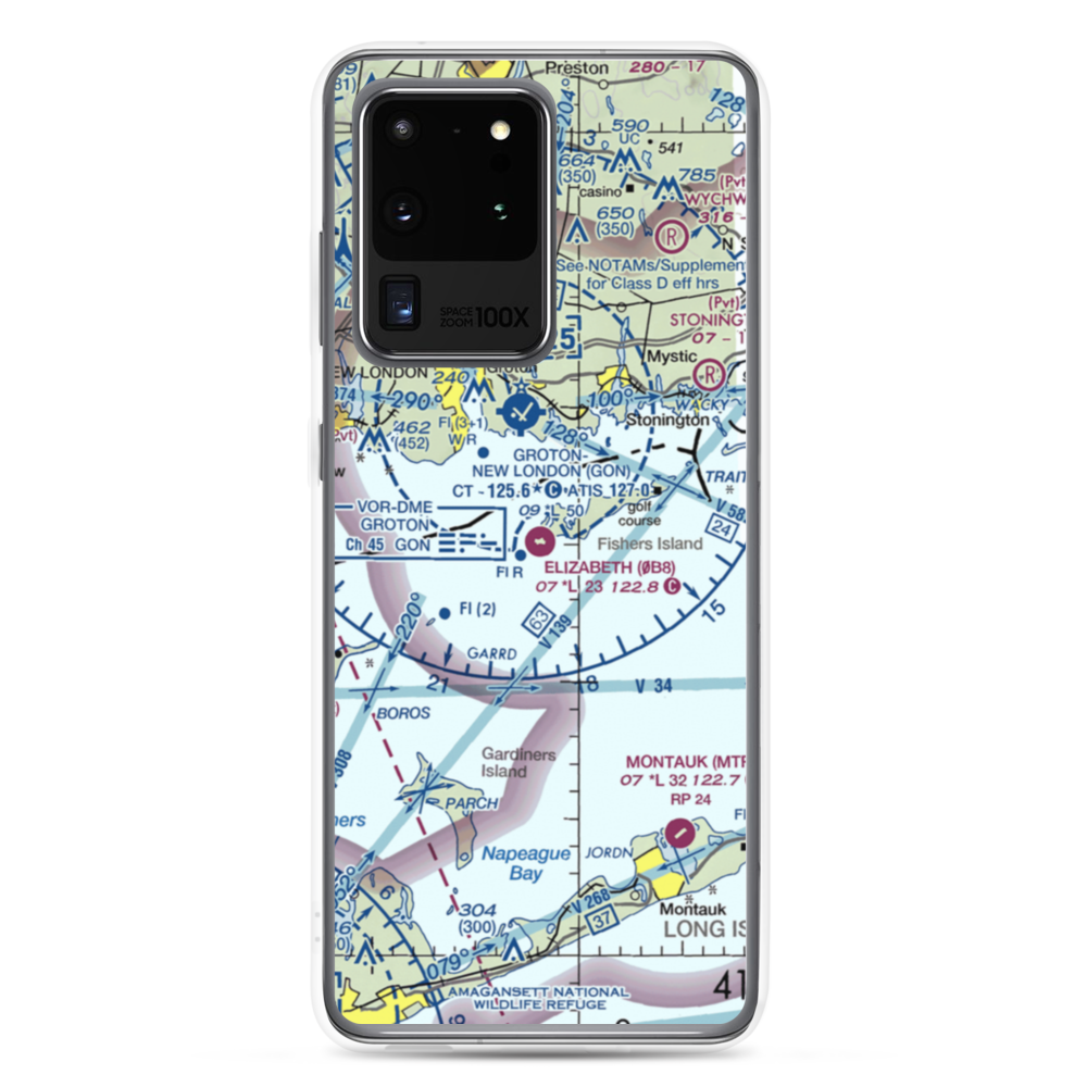 Elizabeth Field (0B8) VFR Sectional Samsung Case Samsung Galaxy S20 Ultra model shown