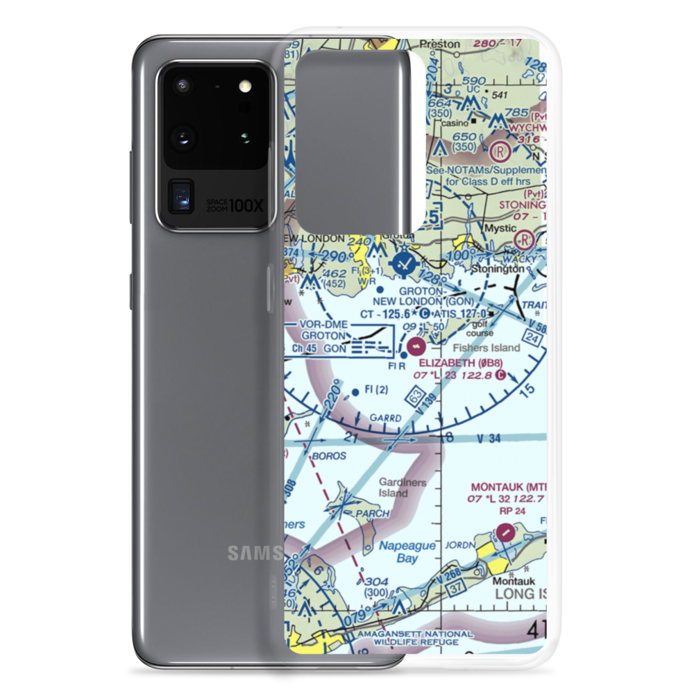 Elizabeth Field (0B8) VFR Sectional Samsung Case Samsung Galaxy S20 Ultra model shown