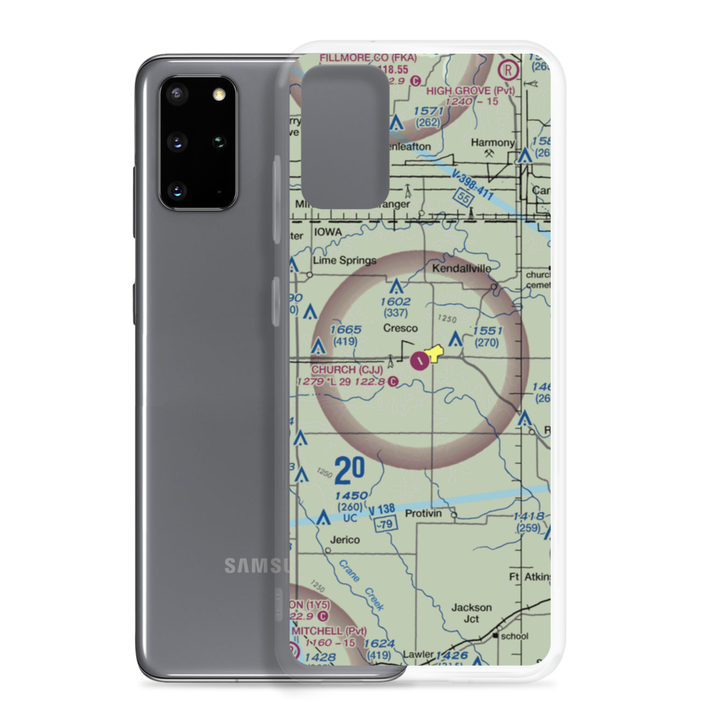 Ellen Church Field (CJJ) VFR Sectional Samsung Case Samsung Galaxy S20 Plus model shown