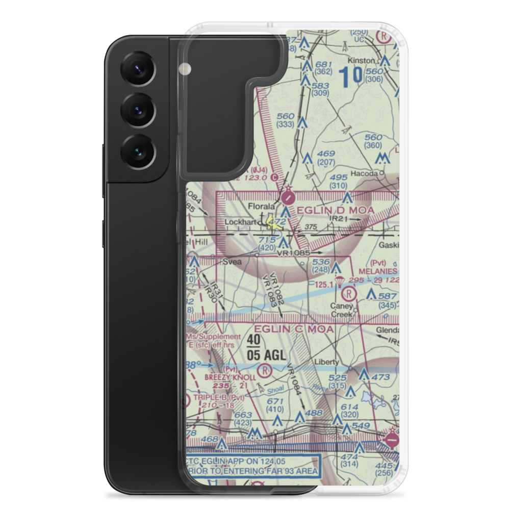 Ellis Agricultural Field (34FL) VFR Sectional Samsung Case Samsung Galaxy S22 Plus model shown