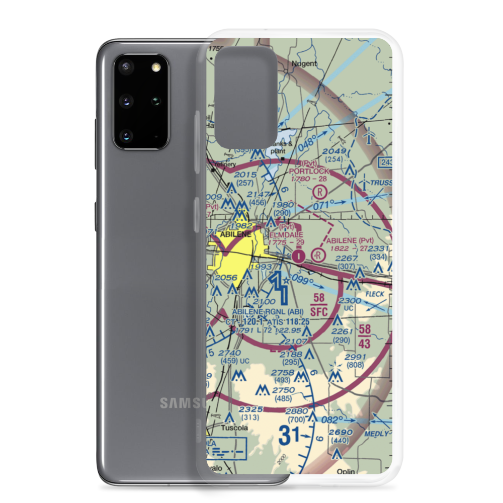 Elmdale Airpark (82TS) VFR Sectional Samsung Case Samsung Galaxy S20 Plus model shown