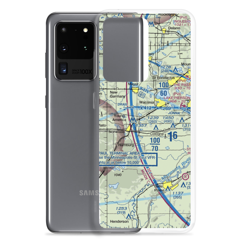 Empire Farm Strip (MN15) VFR Sectional Samsung Case Samsung Galaxy S20 Ultra model shown