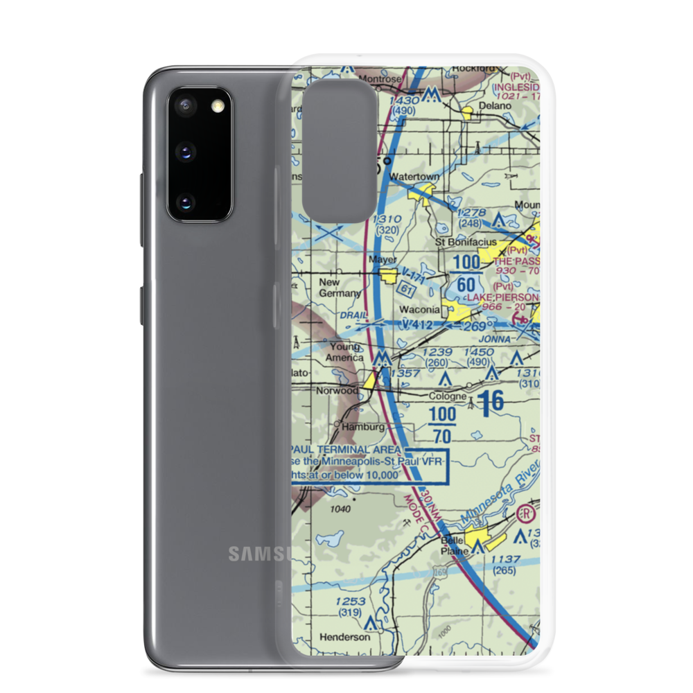 Empire Farm Strip (MN15) VFR Sectional Samsung Case Samsung Galaxy S20 model shown