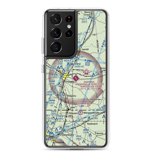 Emporia Greensville Regional Airport (EMV) VFR Sectional Samsung Case