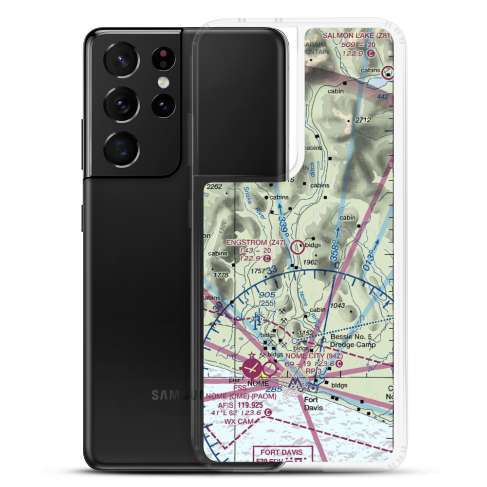 Engstrom Field (Z47) VFR Sectional Samsung Case Samsung Galaxy S21 Ultra model shown