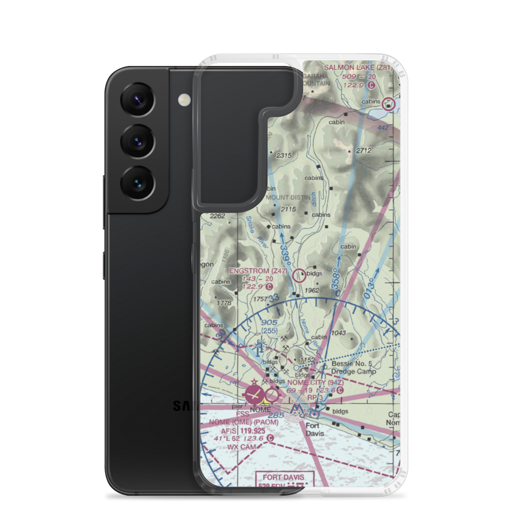 Engstrom Field (Z47) VFR Sectional Samsung Case Samsung Galaxy S22 model shown