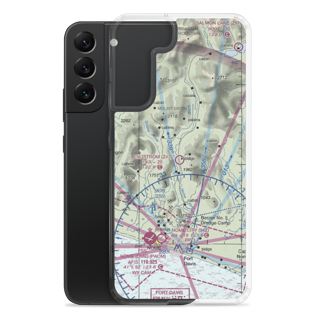 Engstrom Field (Z47) VFR Sectional Samsung Case Samsung Galaxy S22 Plus model shown
