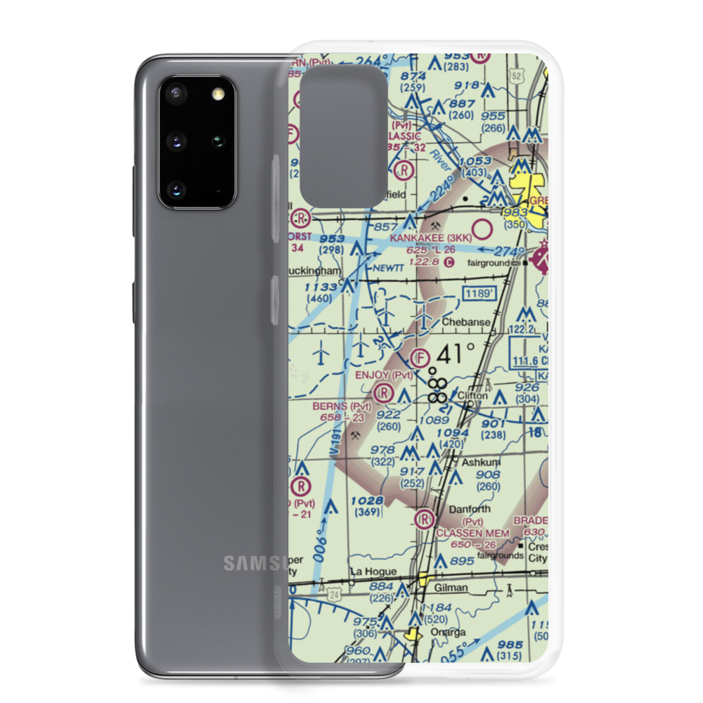 Enjoy Field (4LL4) VFR Sectional Samsung Case Samsung Galaxy S20 Plus model shown