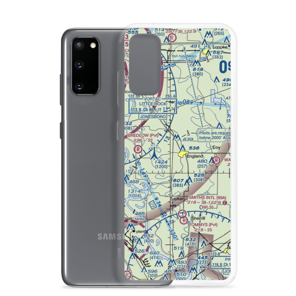 Enlgand ag strip (5MZ) VFR Sectional Samsung Case Samsung Galaxy S20 model shown