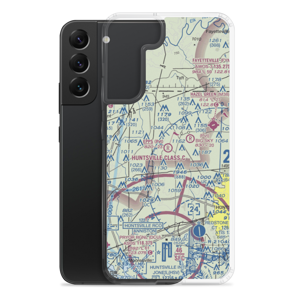 Epps Airpark (00AL) VFR Sectional Samsung Case Samsung Galaxy S22 Plus model shown