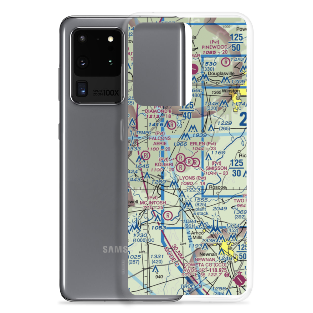 Erlen Airport (3GA6) VFR Sectional Samsung Case Samsung Galaxy S20 Ultra model shown