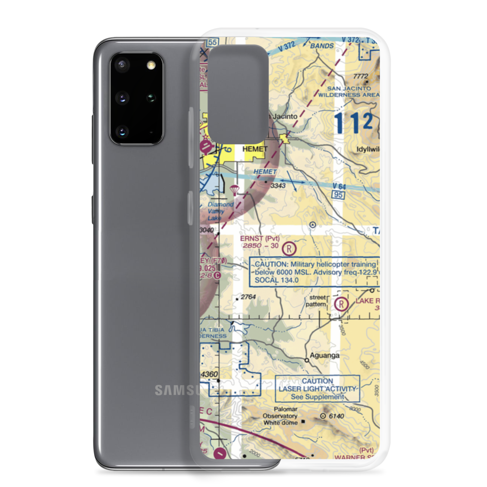 Ernst Field (86CL) VFR Sectional Samsung Case Samsung Galaxy S20 Plus model shown