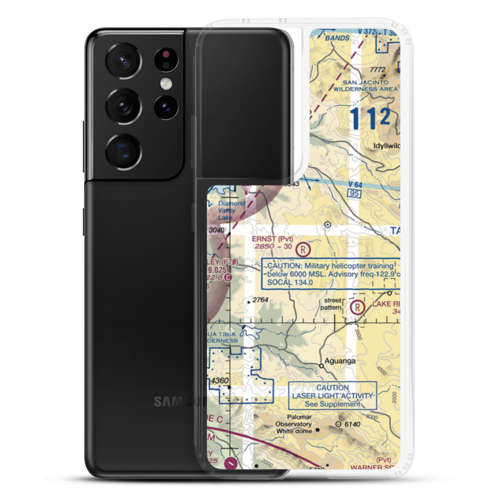 Ernst Field (86CL) VFR Sectional Samsung Case Samsung Galaxy S21 Ultra model shown