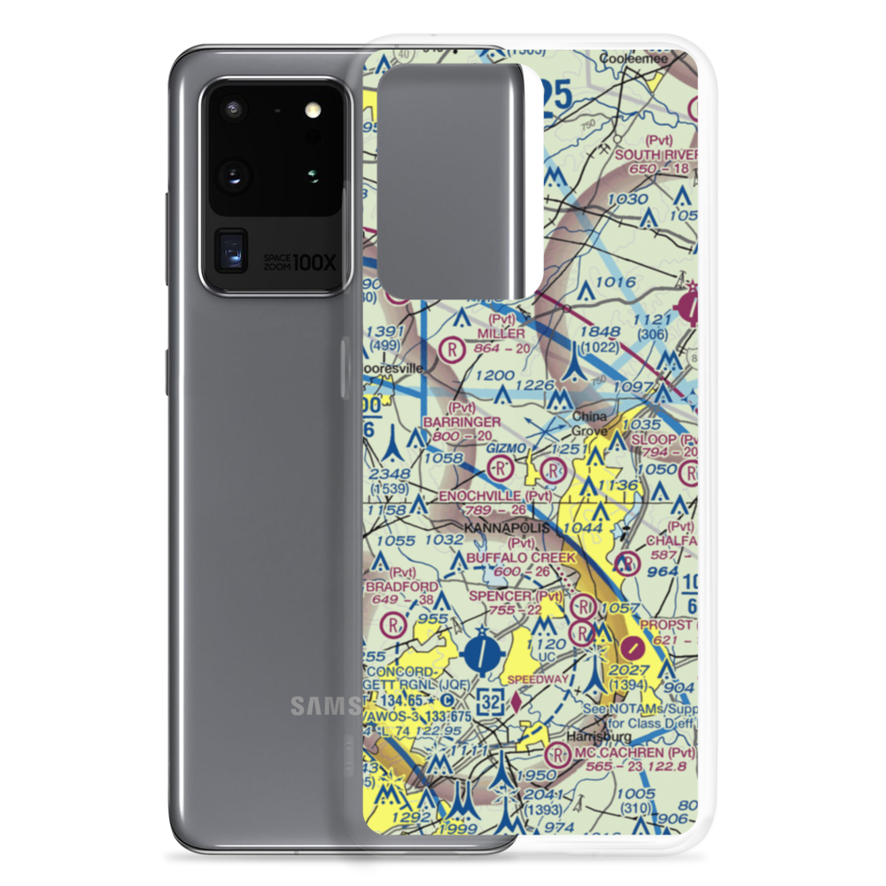 Ervin Airfield (50NC) VFR Sectional Samsung Case Samsung Galaxy S20 Ultra model shown