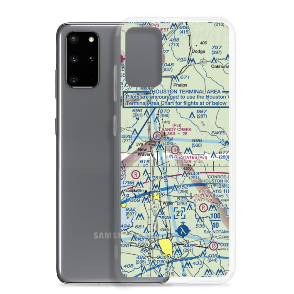 Estates Airpark (XS09) VFR Sectional Samsung Case Samsung Galaxy S20 Plus model shown