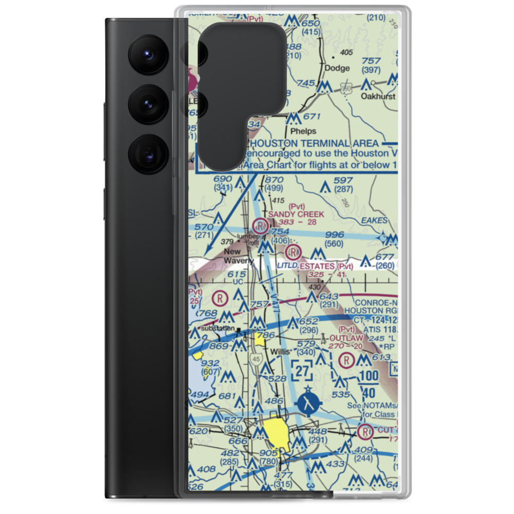 Estates Airpark (XS09) VFR Sectional Samsung Case Samsung Galaxy S22 Ultra model shown