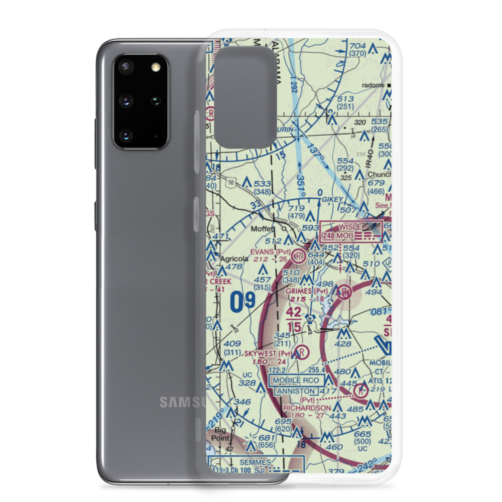 Evans Field (AL94) VFR Sectional Samsung Case Samsung Galaxy S20 Plus model shown