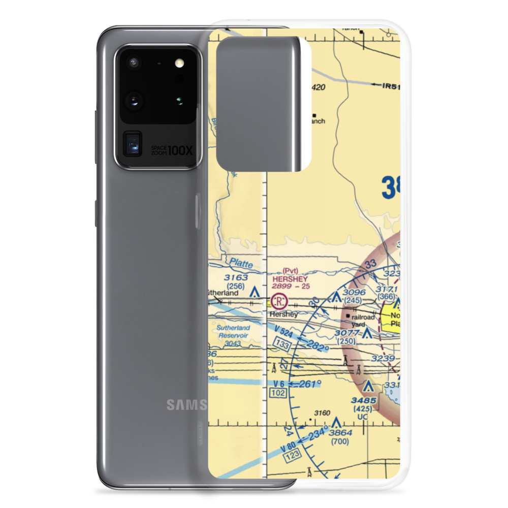 Evans Ranch Airport (34NE) VFR Sectional Samsung Case Samsung Galaxy S20 Ultra model shown