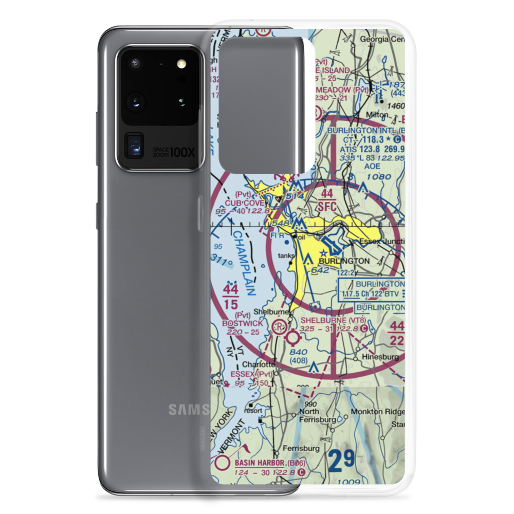 Fairholt Airport (VT48) VFR Sectional Samsung Case Samsung Galaxy S20 Ultra model shown