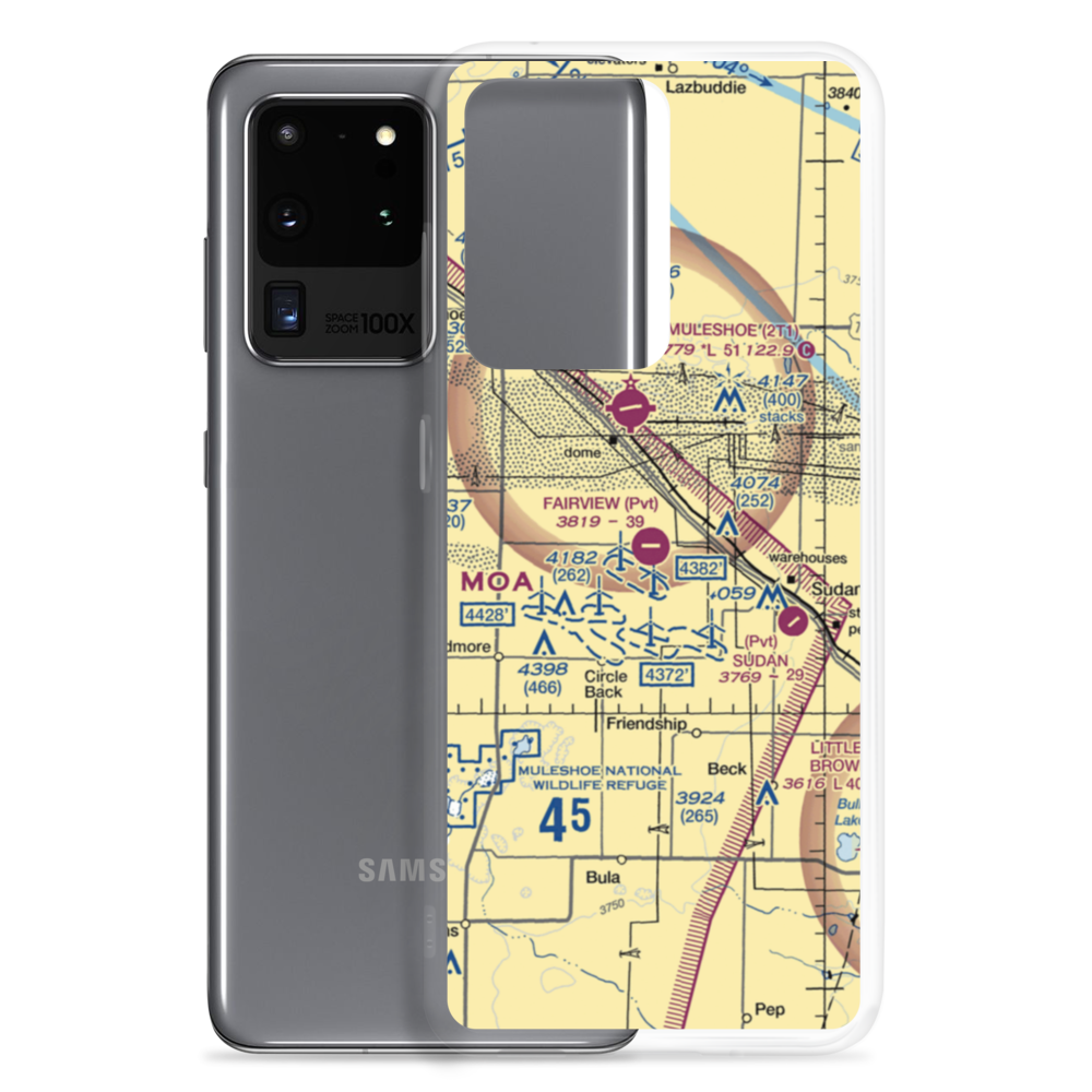 Fairview Field (XA05) VFR Sectional Samsung Case Samsung Galaxy S20 Ultra model shown