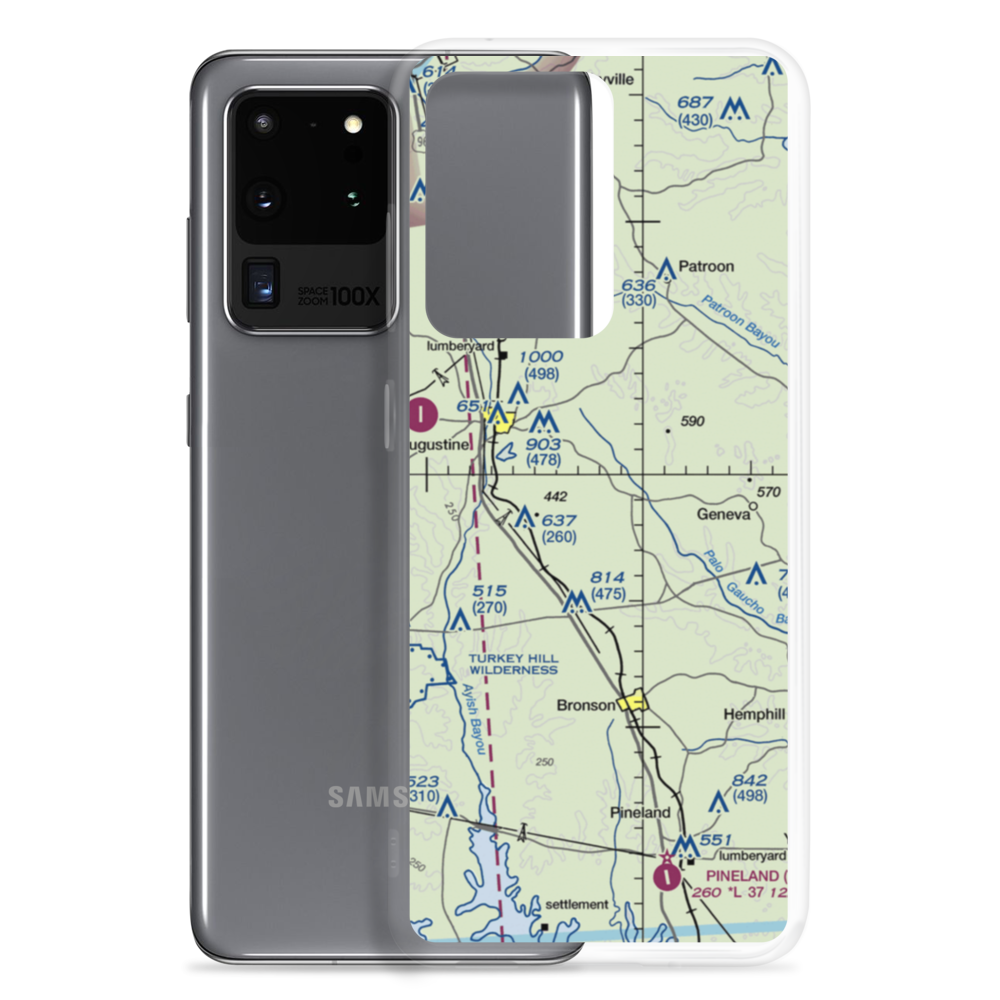 Fairway Farm Airport (86TS) VFR Sectional Samsung Case Samsung Galaxy S20 Ultra model shown