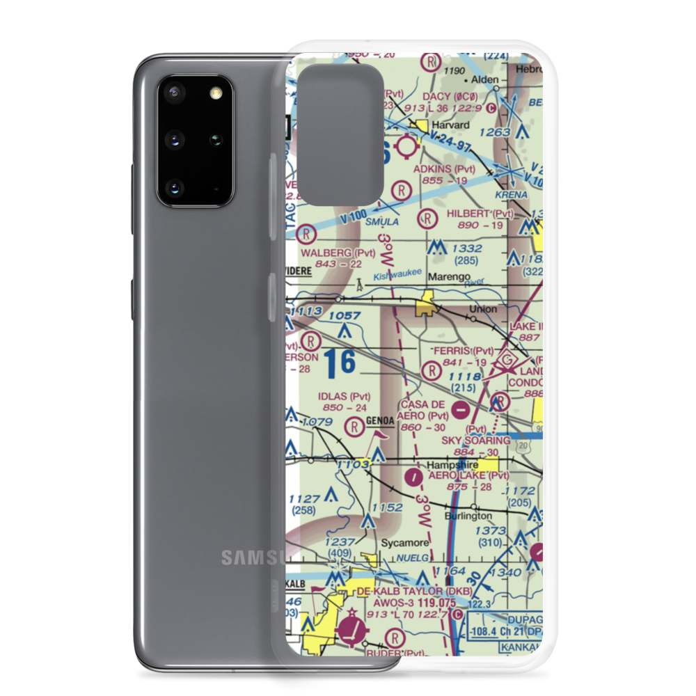 Far Field (65IL) VFR Sectional Samsung Case Samsung Galaxy S20 Plus model shown