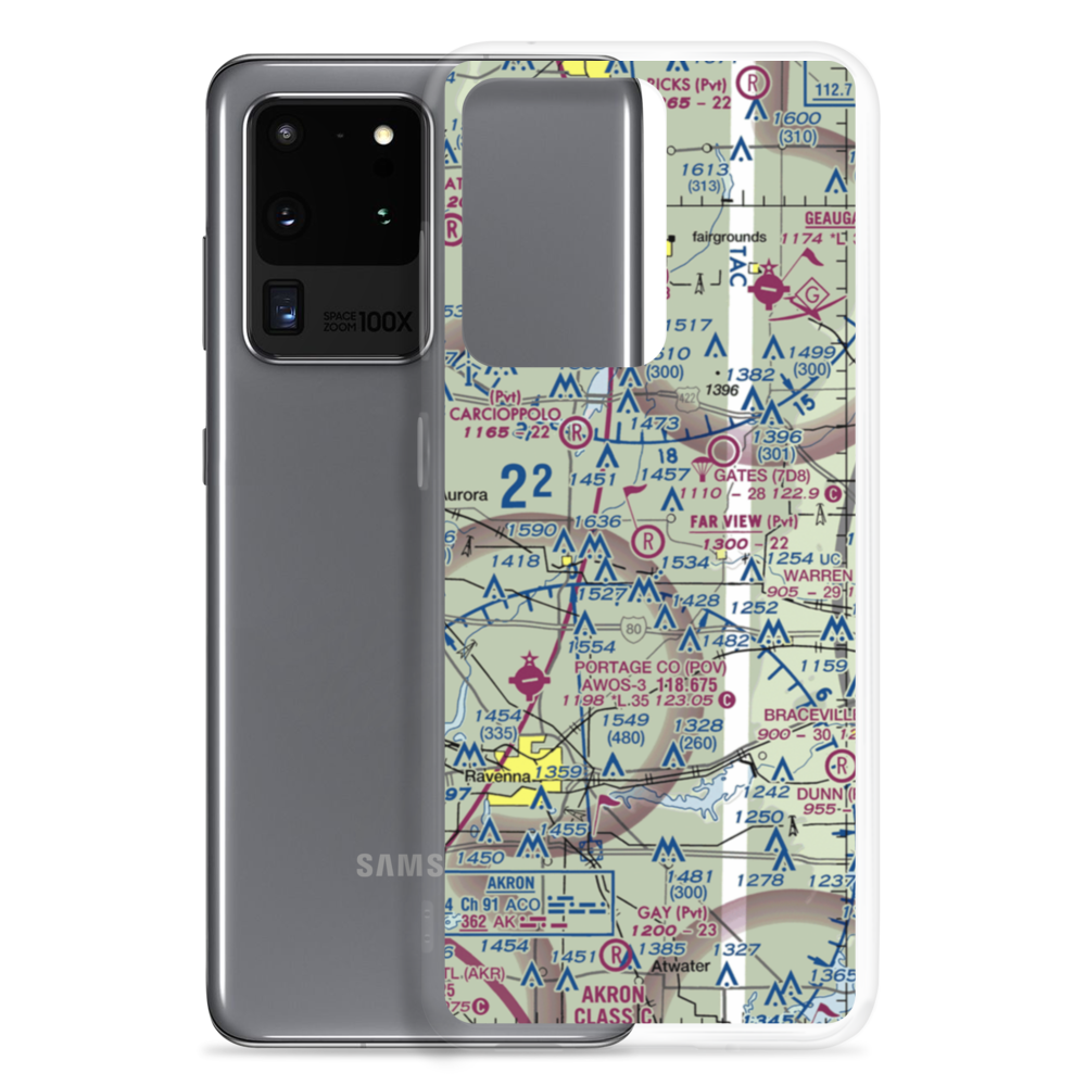 Far View Airport (OI41) VFR Sectional Samsung Case Samsung Galaxy S20 Ultra model shown