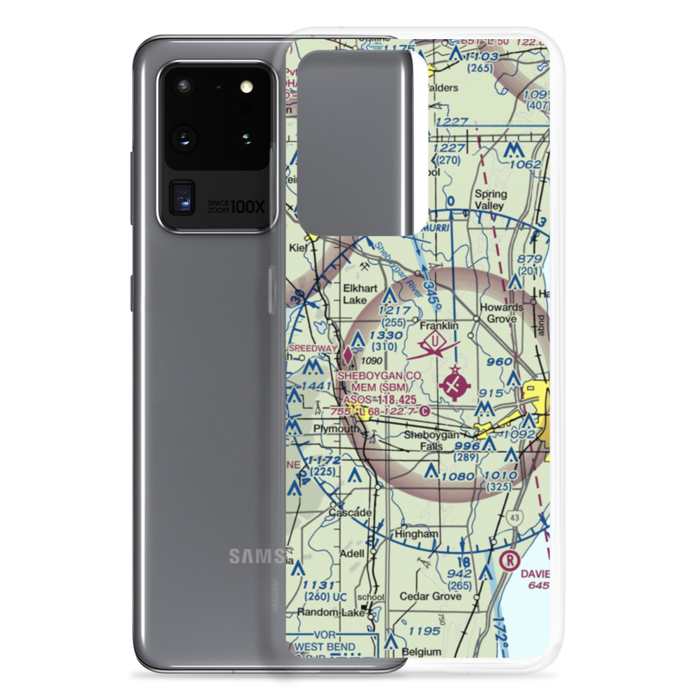 Feldmann Field (4WI6) VFR Sectional Samsung Case Samsung Galaxy S20 Ultra model shown