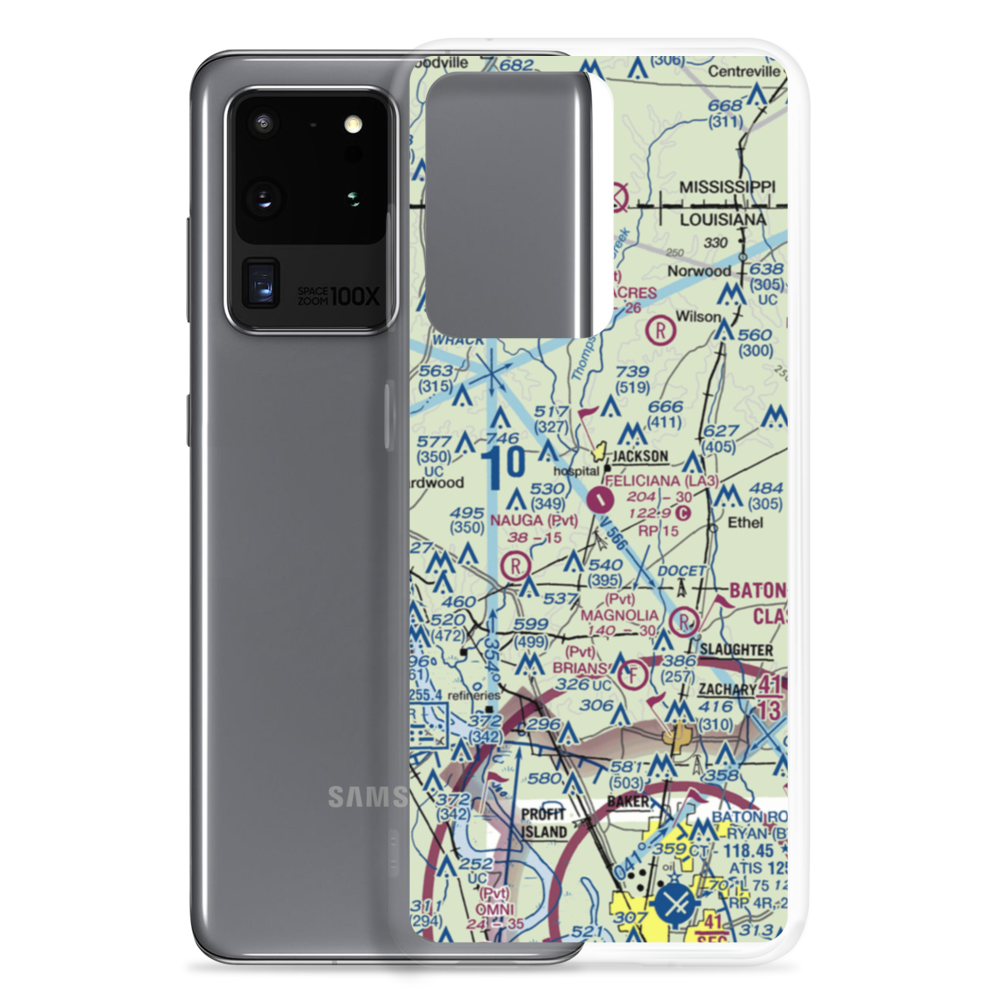 Feliciana Airpark (LA3) VFR Sectional Samsung Case Samsung Galaxy S20 Ultra model shown