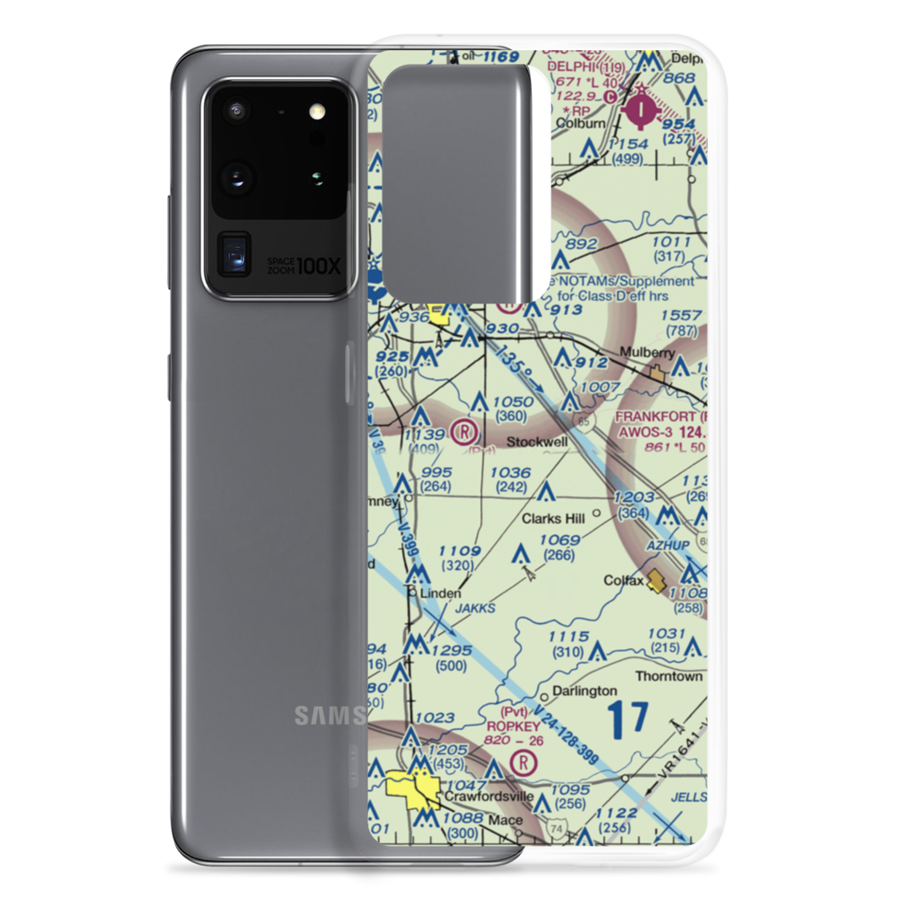 Felix Airport (37IN) VFR Sectional Samsung Case Samsung Galaxy S20 Ultra model shown