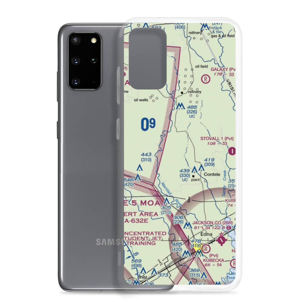 Fenner Ranch Airport (22TE) VFR Sectional Samsung Case Samsung Galaxy S20 Plus model shown