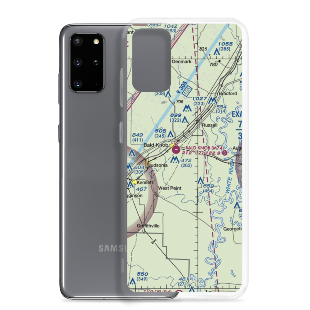 FFS Field (FFS) VFR Sectional Samsung Case Samsung Galaxy S20 Plus model shown