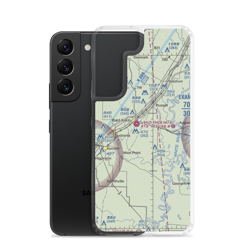 FFS Field (FFS) VFR Sectional Samsung Case Samsung Galaxy S22 model shown