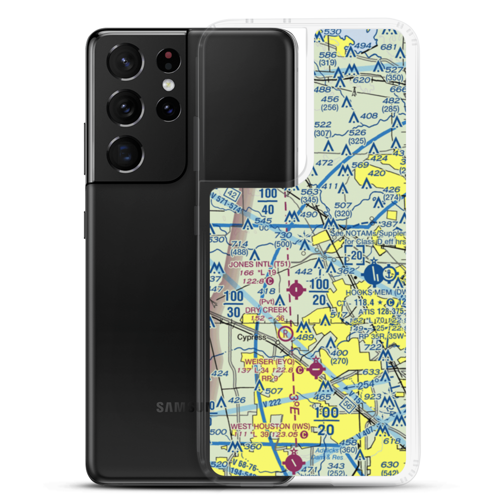 Field's Field (7TA0) VFR Sectional Samsung Case Samsung Galaxy S21 Ultra model shown