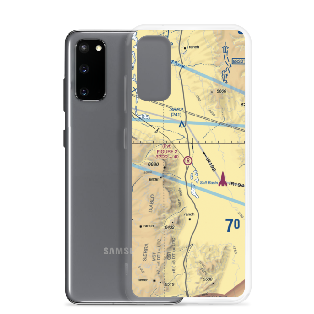 Figure 2 Ranch Airport (88TA) VFR Sectional Samsung Case Samsung Galaxy S20 model shown