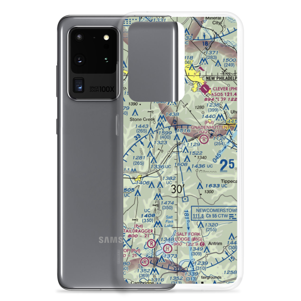 Fillmans Farms Field (57OH) VFR Sectional Samsung Case Samsung Galaxy S20 Ultra model shown