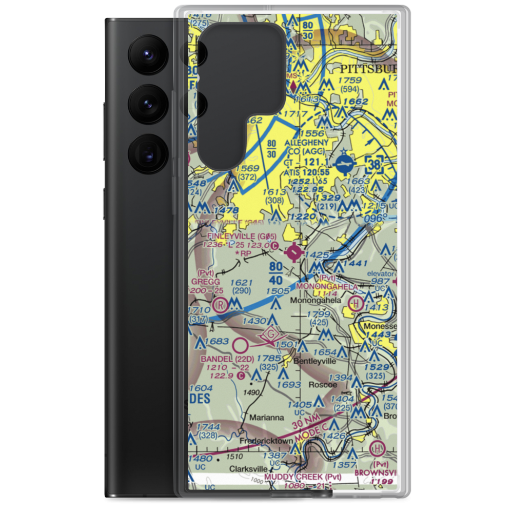 Finleyville Airpark (G05) VFR Sectional Samsung Case Samsung Galaxy S22 Ultra model shown