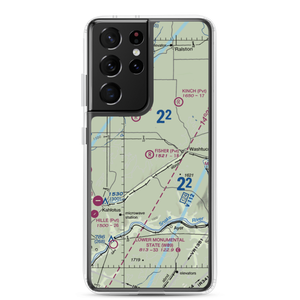 Fisher Ranch Airport (35WA) VFR Sectional Samsung Case