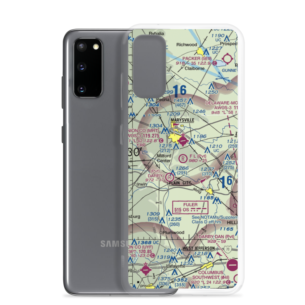 Fl-Airfield (2OA5) VFR Sectional Samsung Case Samsung Galaxy S20 model shown