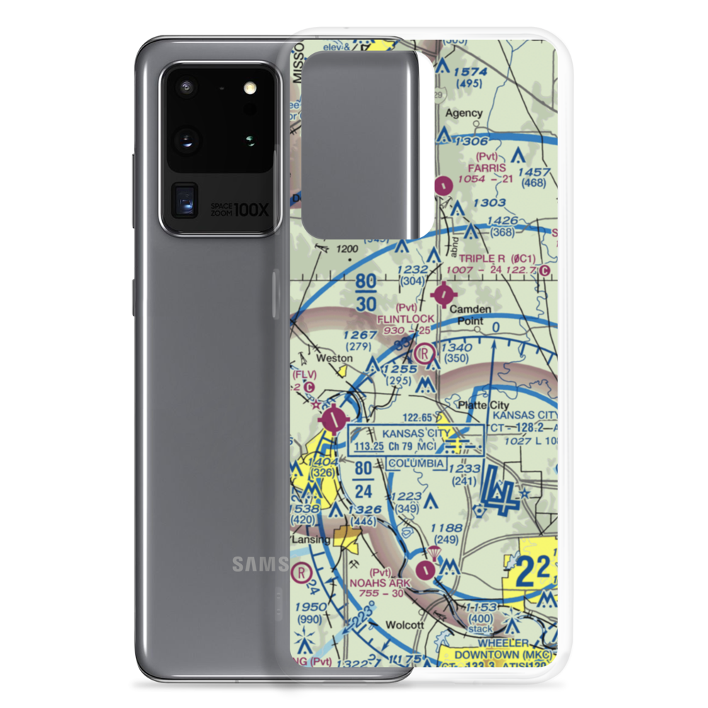 Flintlock Field (7MO4) VFR Sectional Samsung Case Samsung Galaxy S20 Ultra model shown