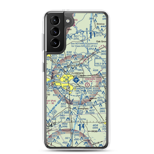 Florence Regional Airport (FLO) VFR Sectional Samsung Case