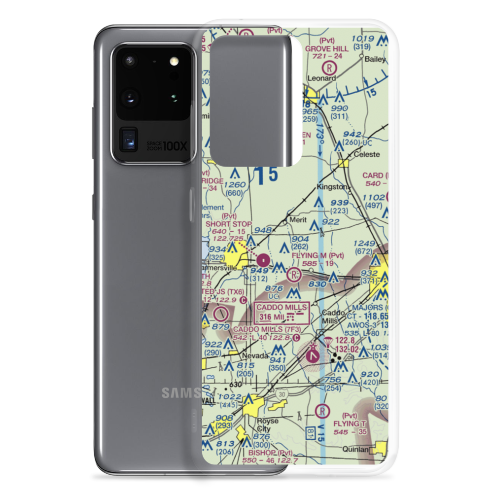Fly-N-Ski Airport (31XS) VFR Sectional Samsung Case Samsung Galaxy S20 Ultra model shown