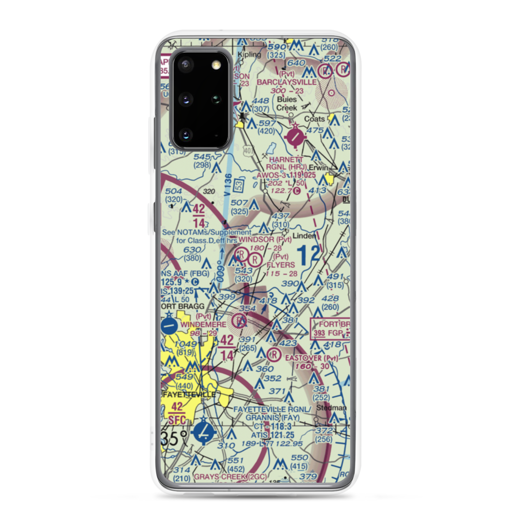 Flyers Airpark (9NC2) VFR Sectional Samsung Case Samsung Galaxy S20 Plus model shown
