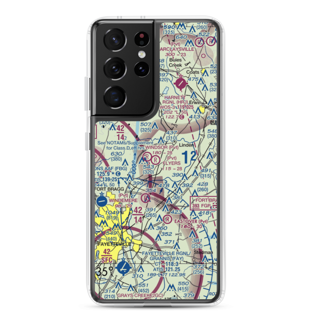 Flyers Airpark (9NC2) VFR Sectional Samsung Case Samsung Galaxy S21 Ultra model shown