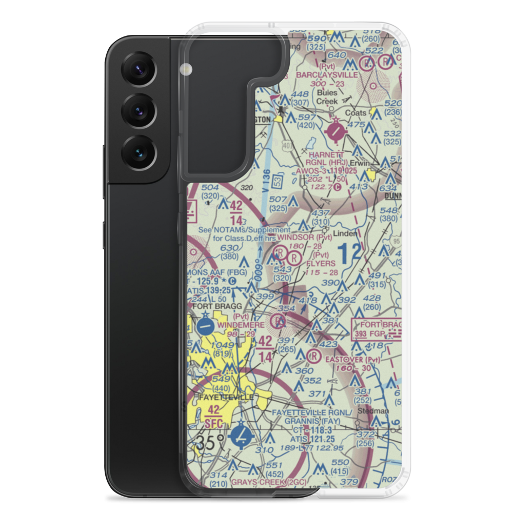 Flyers Airpark (9NC2) VFR Sectional Samsung Case Samsung Galaxy S22 Plus model shown