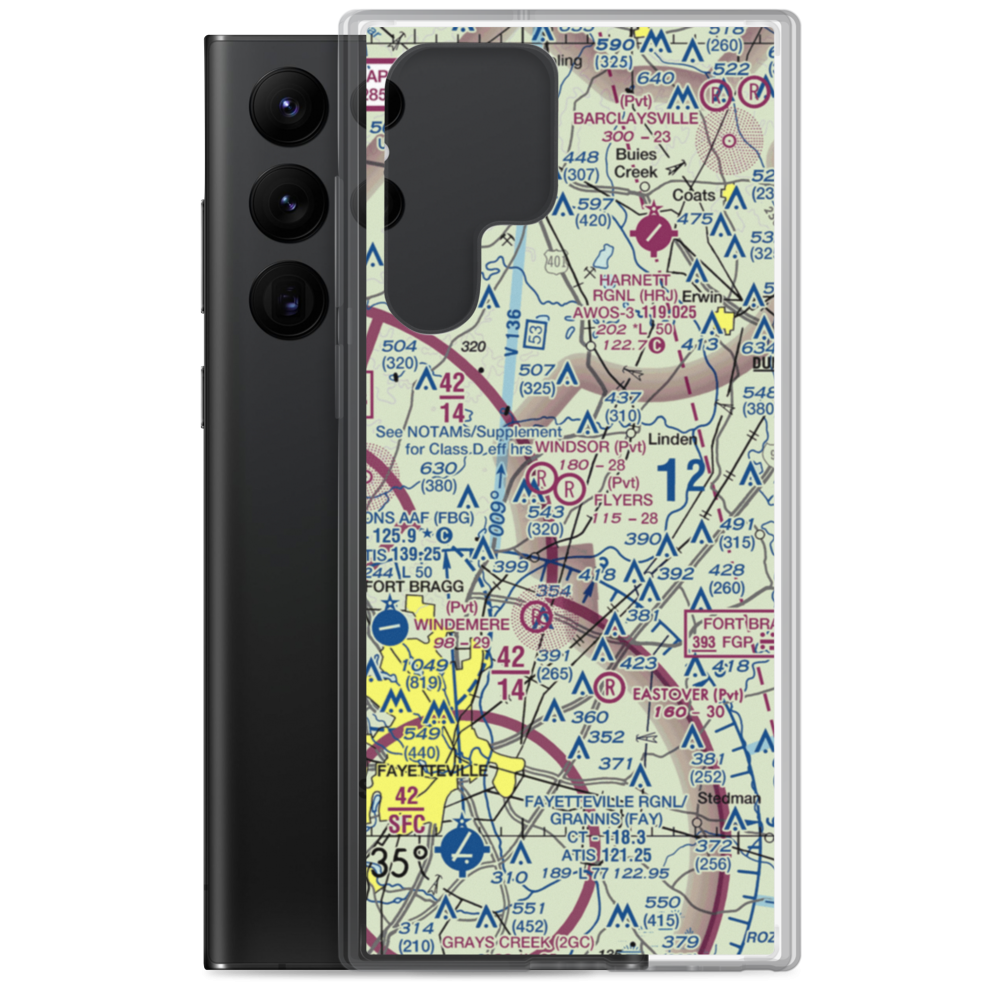 Flyers Airpark (9NC2) VFR Sectional Samsung Case Samsung Galaxy S22 Ultra model shown