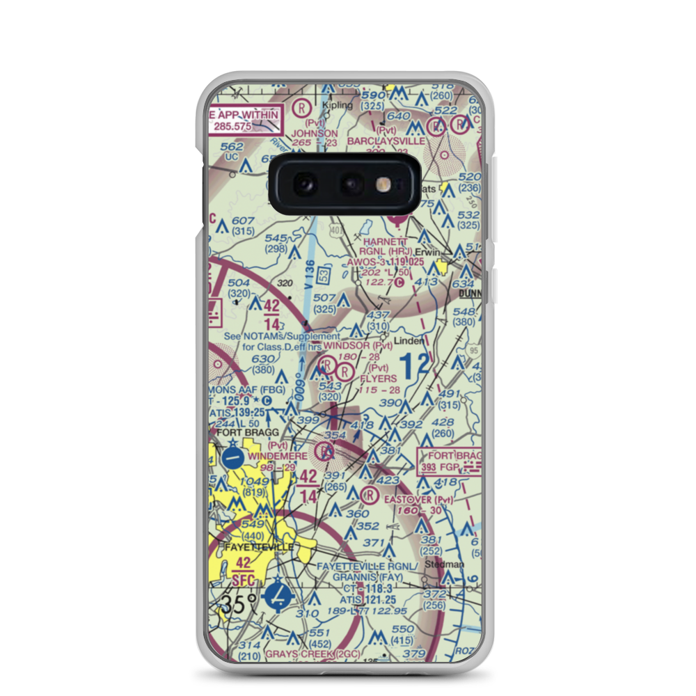 Flyers Airpark (9NC2) VFR Sectional Samsung Case Samsung Galaxy S10e model shown