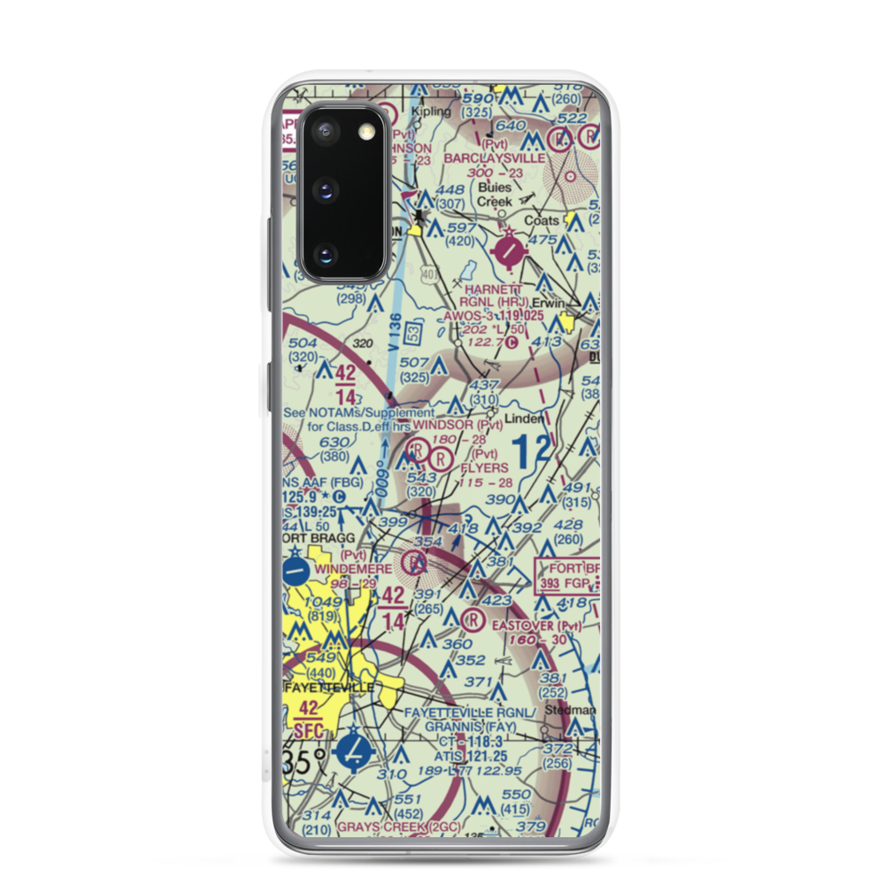Flyers Airpark (9NC2) VFR Sectional Samsung Case Samsung Galaxy S20 model shown