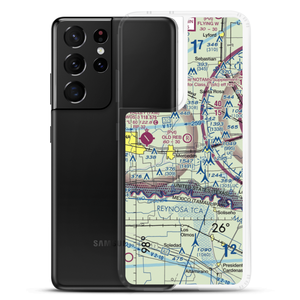 Flying 'K' Ranch Ultralightport (0TS8) VFR Sectional Samsung Case Samsung Galaxy S21 Ultra model shown
