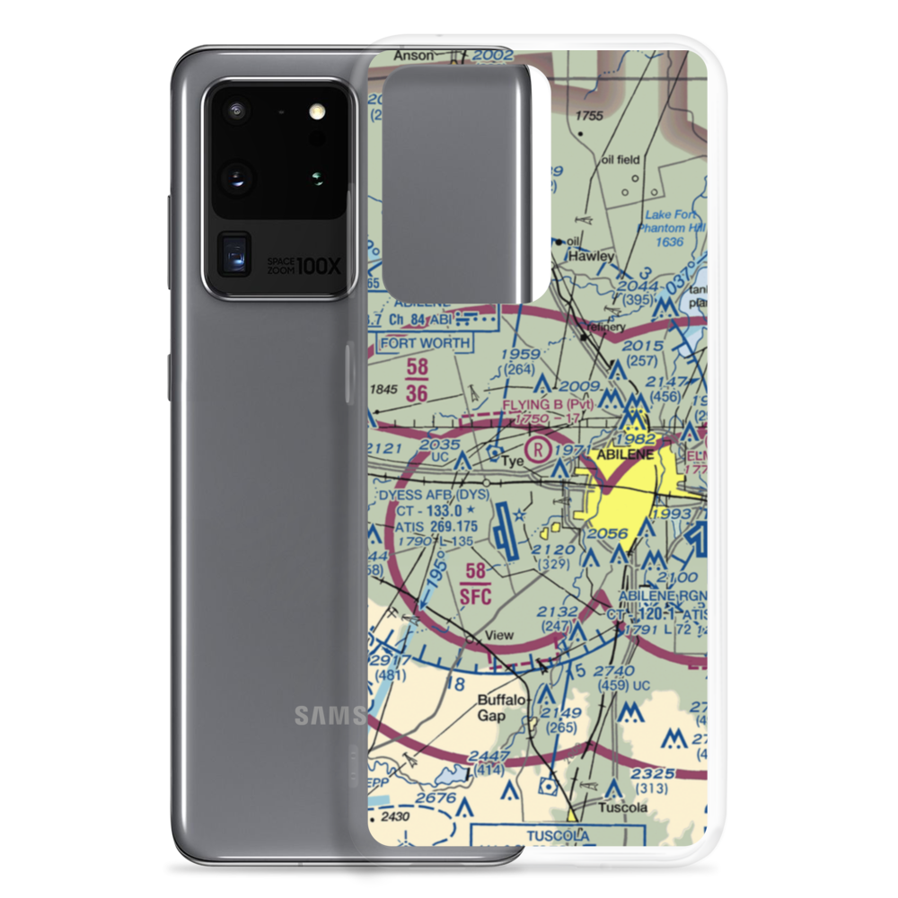 Flying B Ranch Airstrip (35TX) VFR Sectional Samsung Case Samsung Galaxy S20 Ultra model shown
